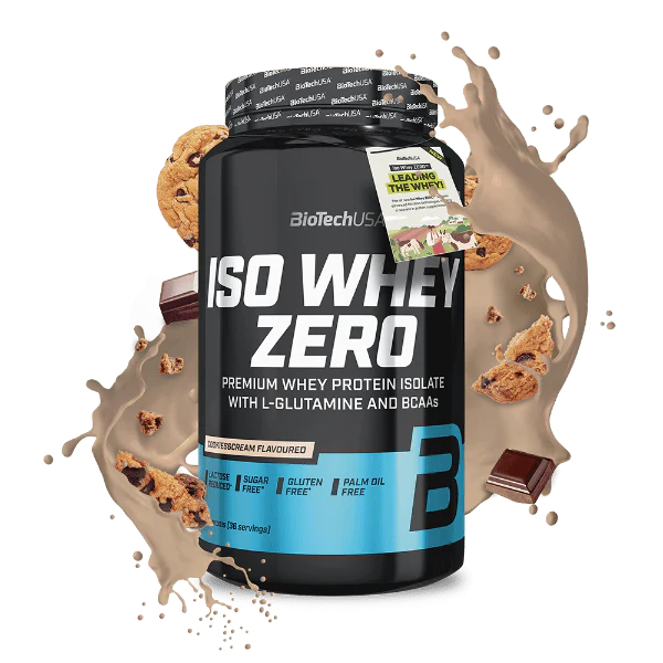 BioTechUSA Iso Whey Zero 908g Küpsised ja Kreem