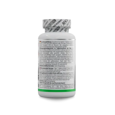 MST Zinc Picolinate 100tabs