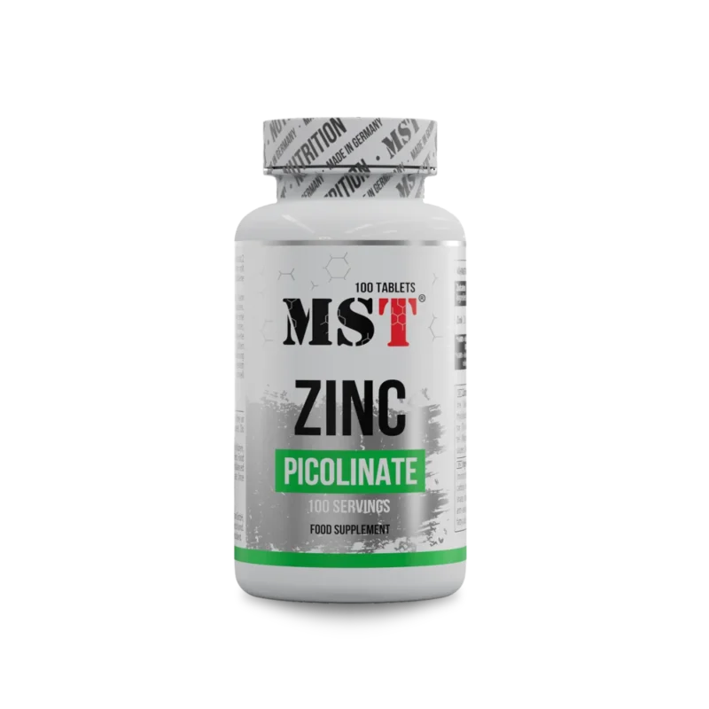 MST Zinc Picolinate 100 tabletti – tsingi tugi