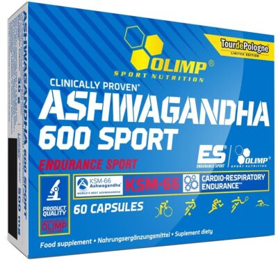 Olimp Ashwagandha 600 Sport 60caps ashwagandha toidulisand