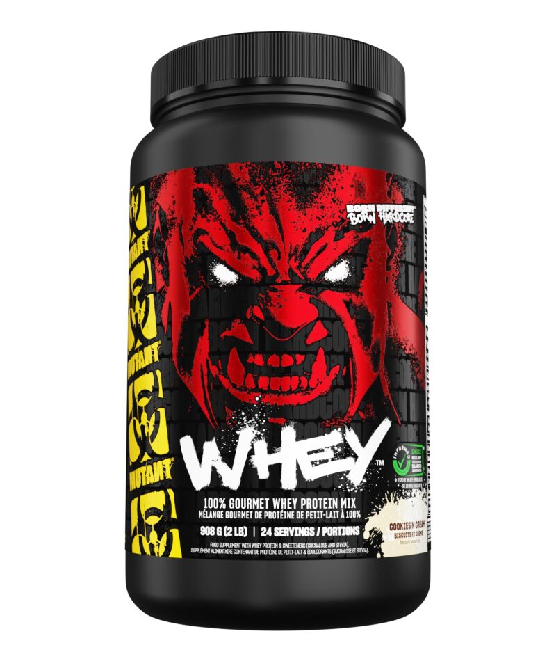 Mutant Whey 908 g Cookies and Cream whey protein
