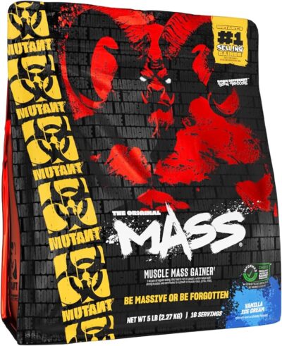 Mutant Mass 2.27 kg Vanilla mass gainer