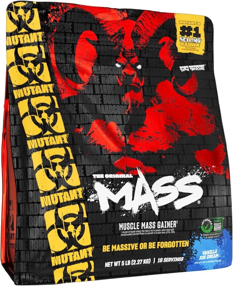 Mutant Mass 2.27 kg Vanilla mass gainer