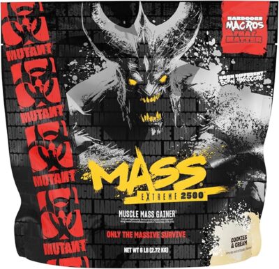 Mutant Mass Extreme 2500 Küpsised ja Kreem 2.72kg massilisaja