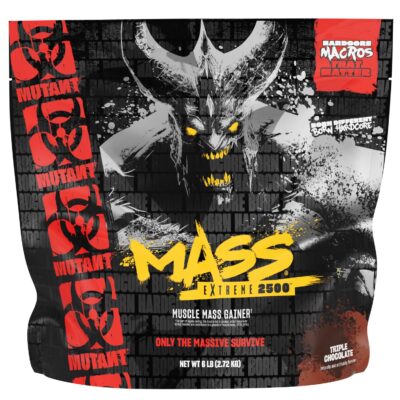 Mutant Mass Extreme 2.72 кг тройной шоколад гейнер