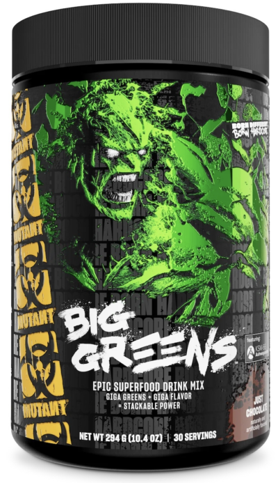 Mutant Big Greens Šokolaad 30serv roheliste supertoitude segu