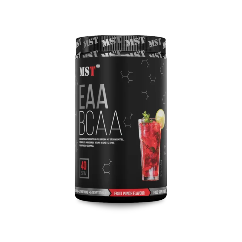 MST BCAA EAA 40 Servings Fruit Punch Amino Acids