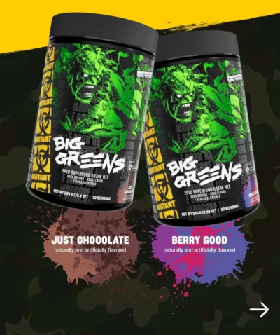 Mutant Big Greens Berry 30 Servings – Super Greens Formula