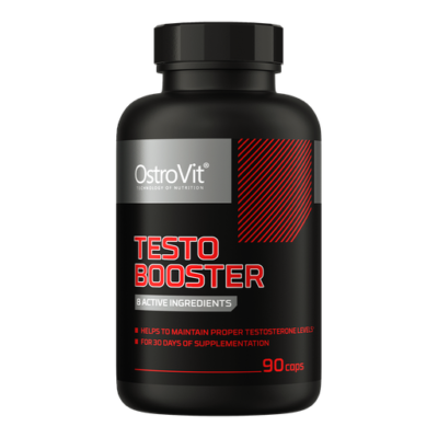 OstroVit Testo Booster состав и активные компоненты 90 капсул