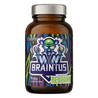 OstroVit Braintus Respawn 90 capsules brain and nervous system supplement packaging